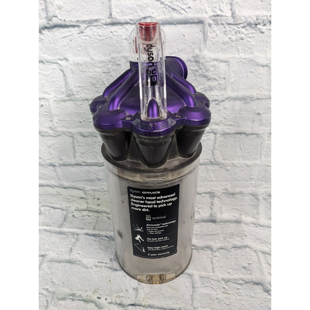 Dyson DC 28 Vacuum Cleaner Dust Canister Dirt Bin Tank - Purple